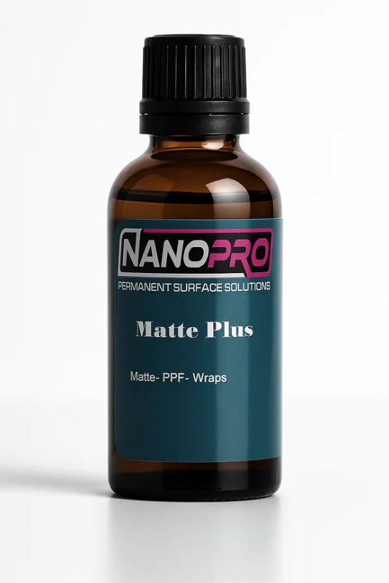 NanoPro Matte Plus ceramic coating for matte and satin finishes